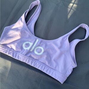 ALO Yoga Lavender Sports Bra